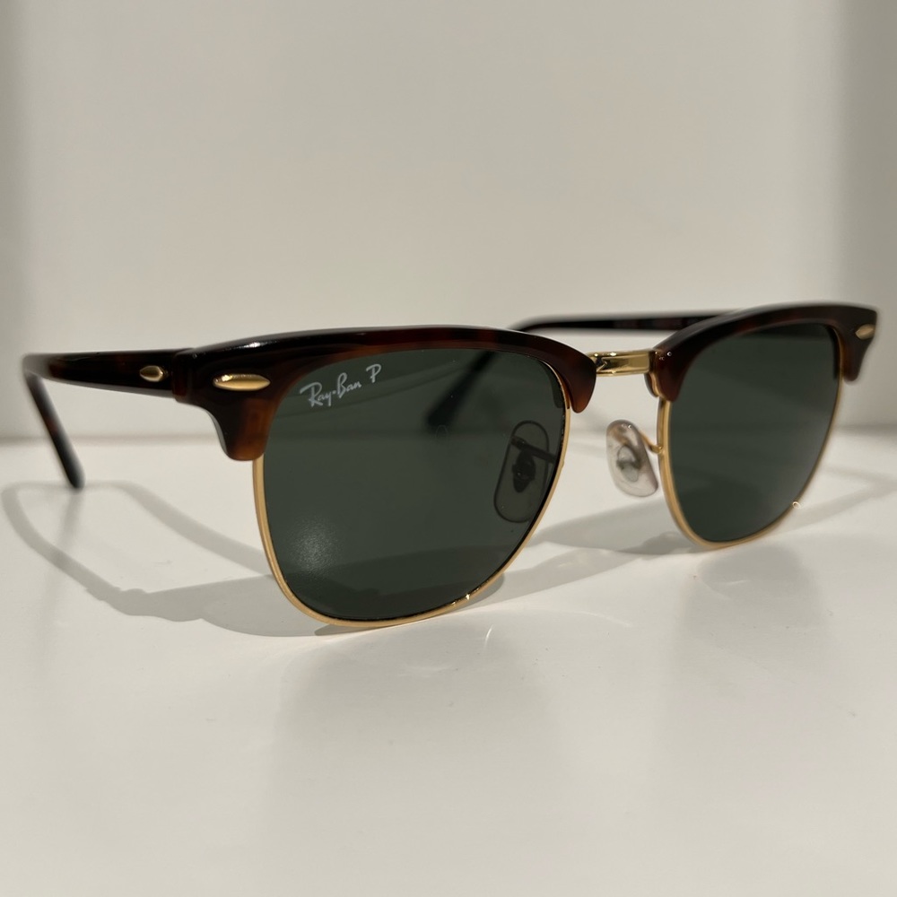 RayBan POLARIZED CLUBMASTER CLASSIC w case
